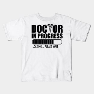 Doctor in progress loading Kids T-Shirt